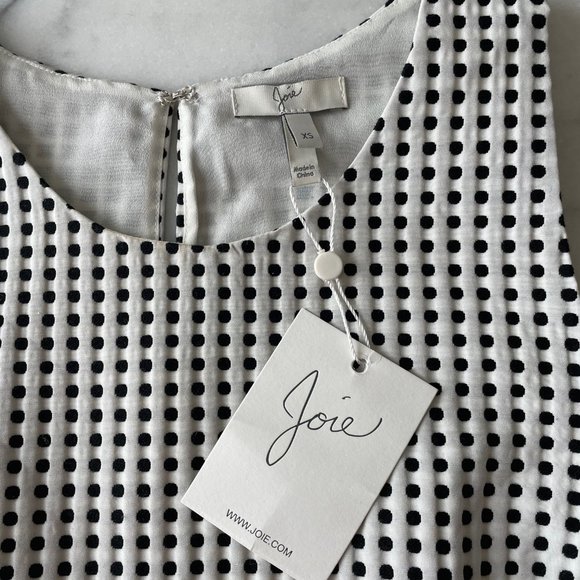 Joie Cropped Polka Dot Tank - Picture 3 of 11